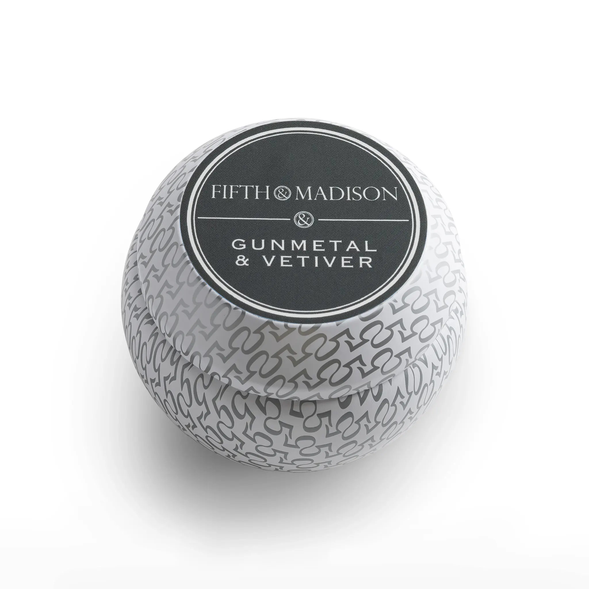 Gunmetal & Vetiver Golf Ball Tin