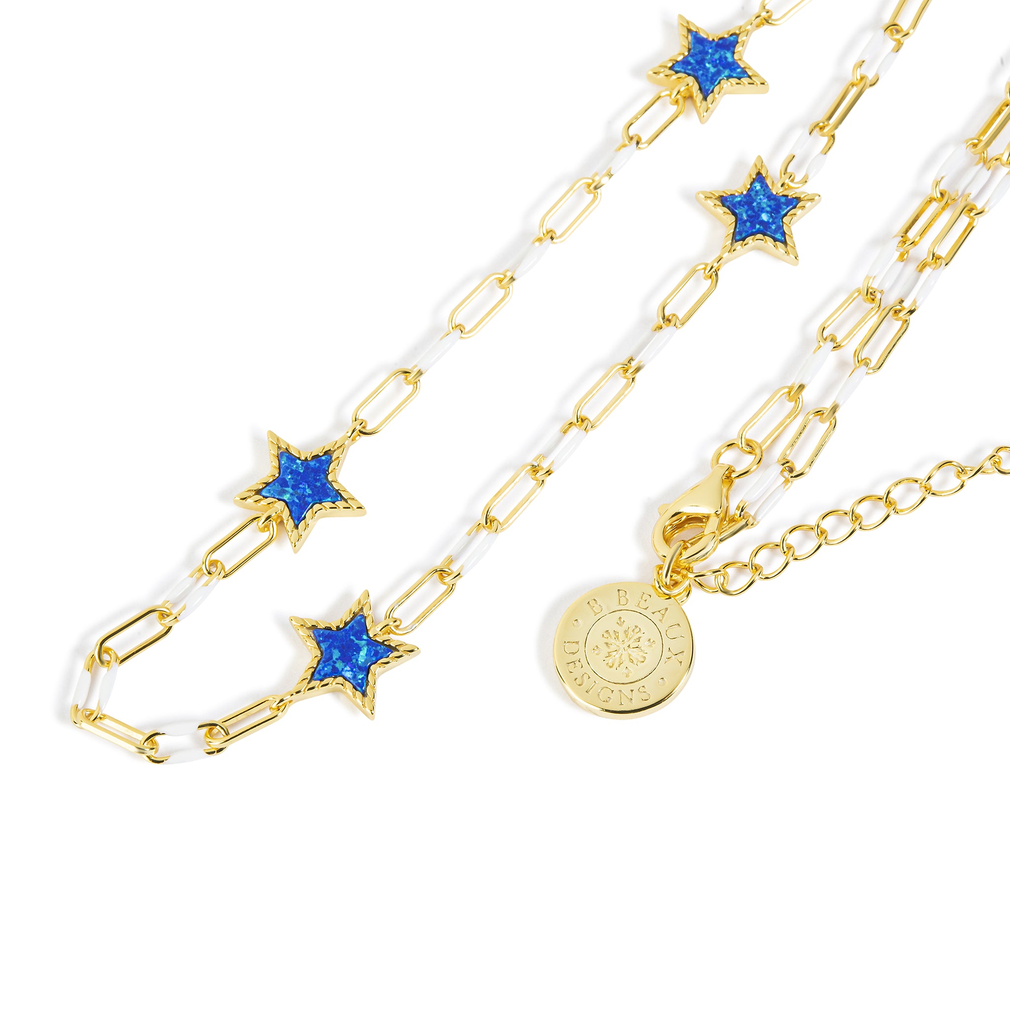 Isabella Opal Star Necklace N418