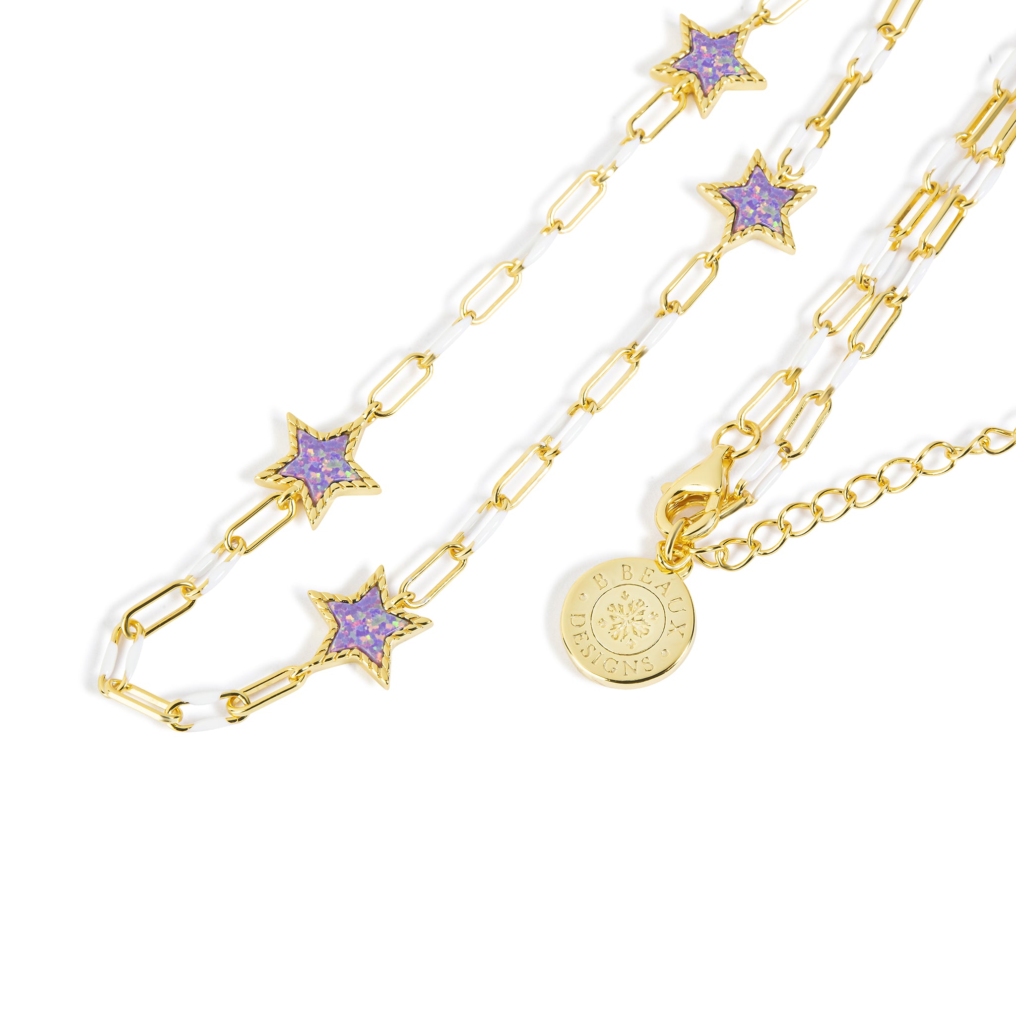 Isabella Opal Star Necklace N418