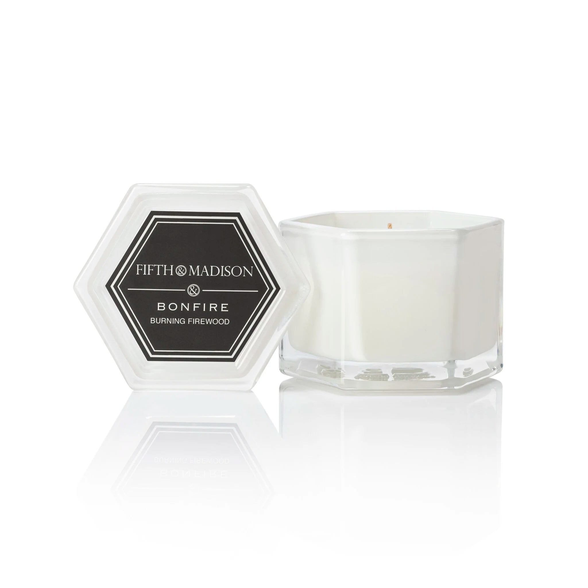 Bonfire Murray Hill Hexagon Candle