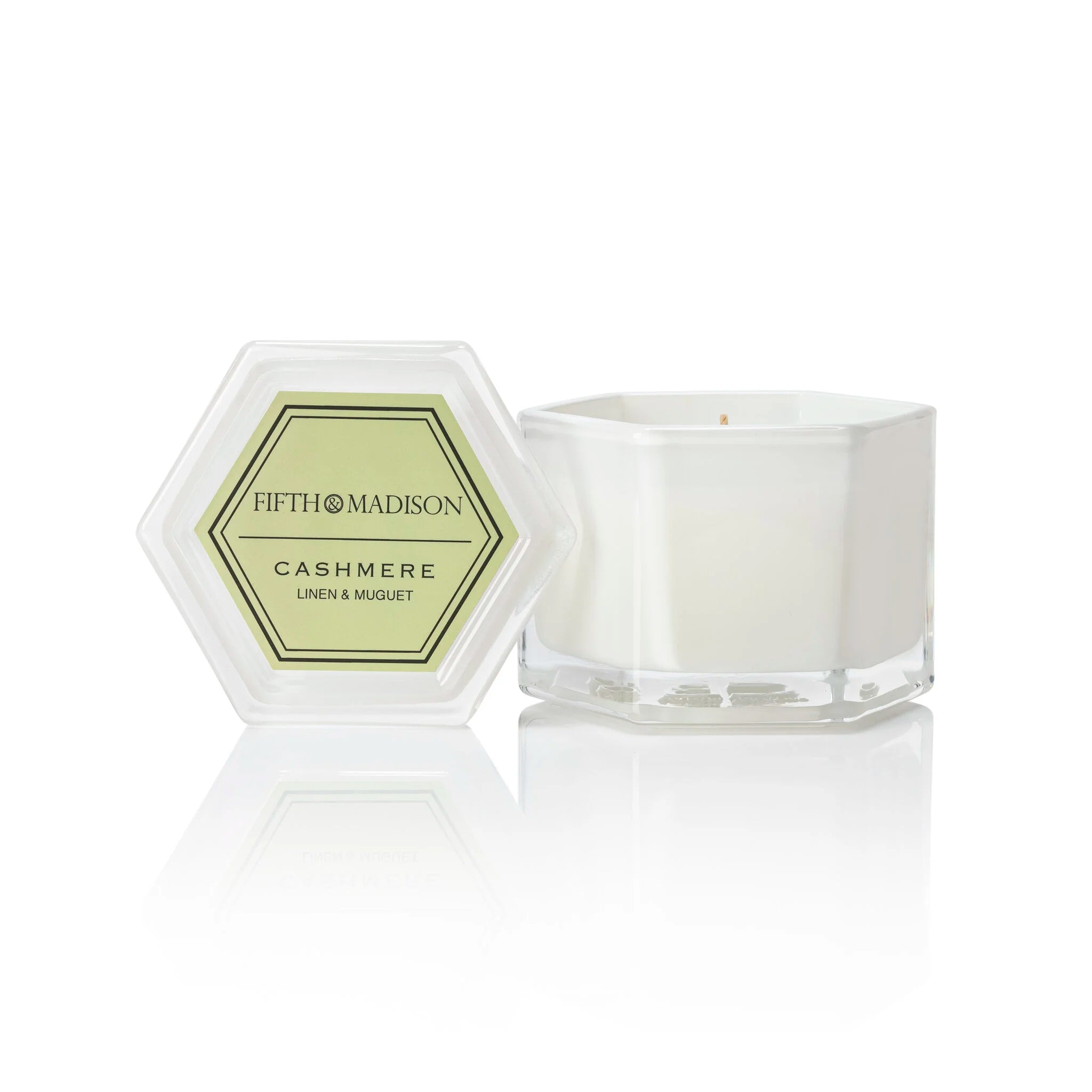 Cashmere Murray Hill Hexagon Candle