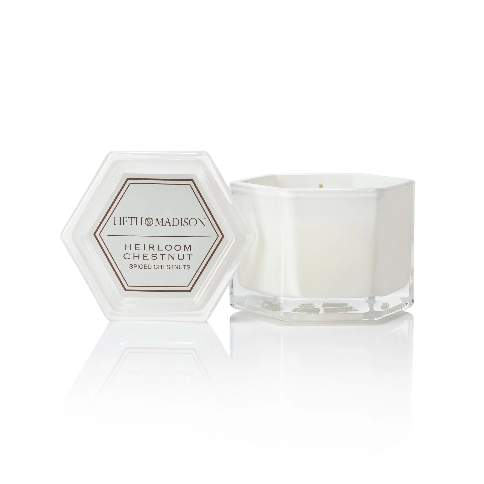 Heirloom Chestnut Murray Hill Hexagon Candle