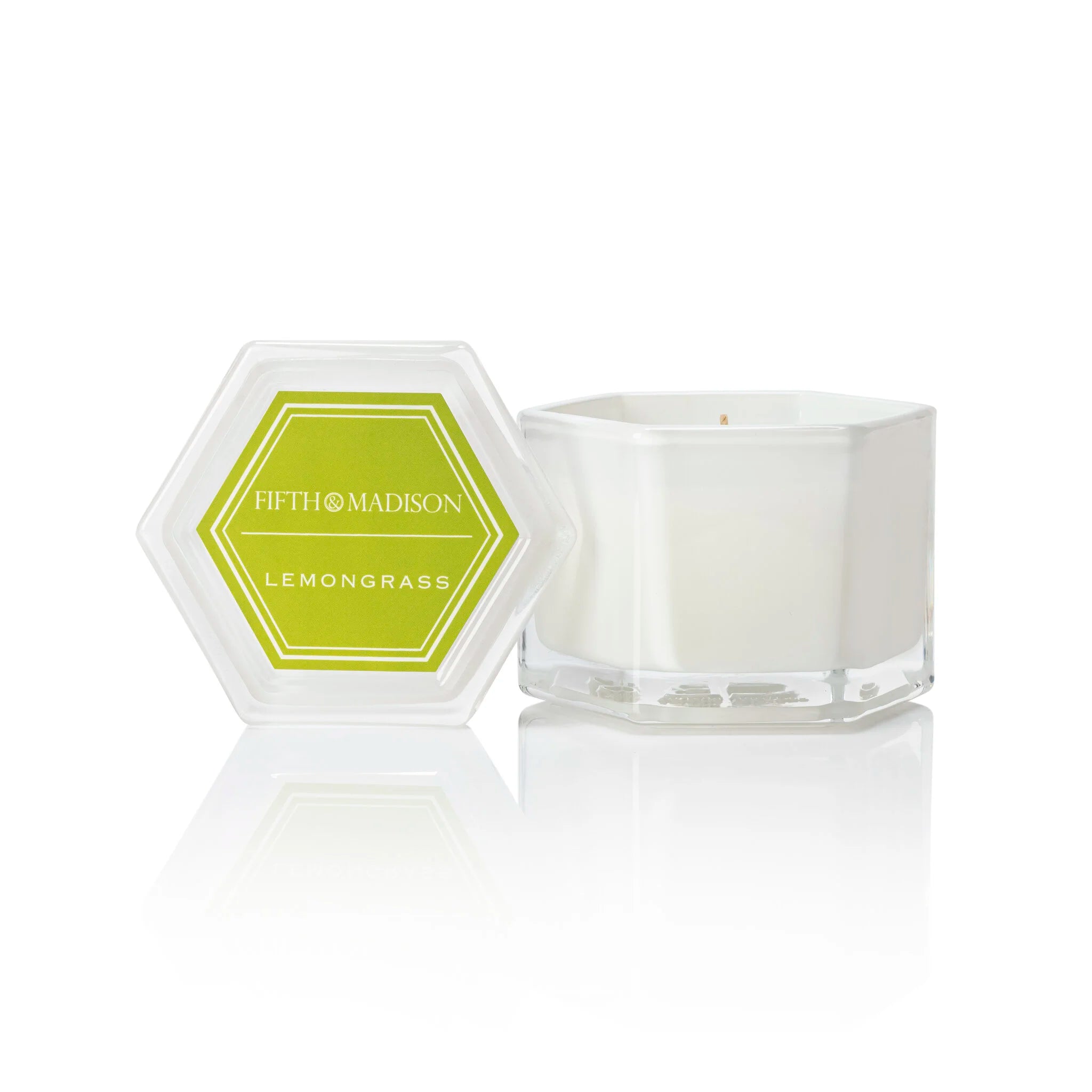 Lemongrass Murray Hill Hexagon Candle