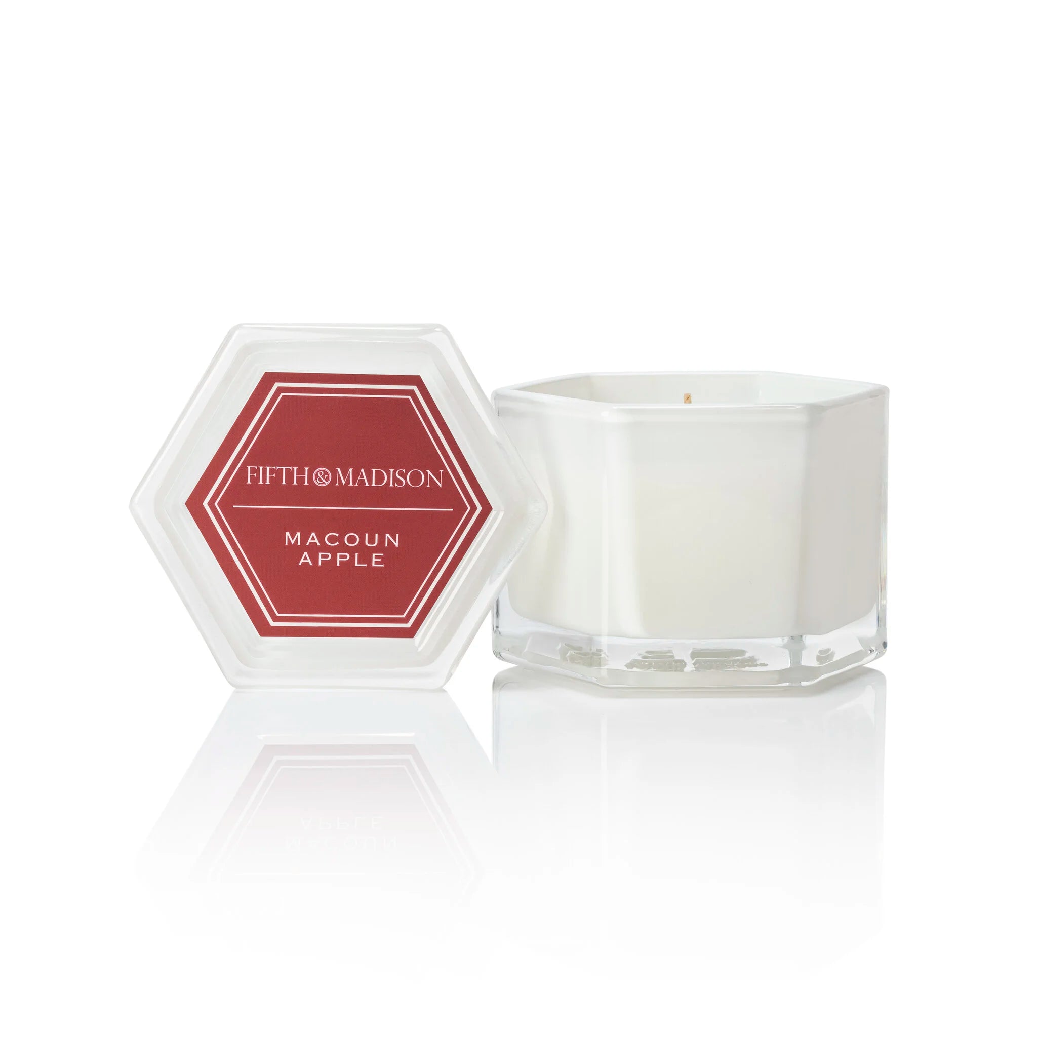 Macoun Apple Murray Hill Hexagon Candle