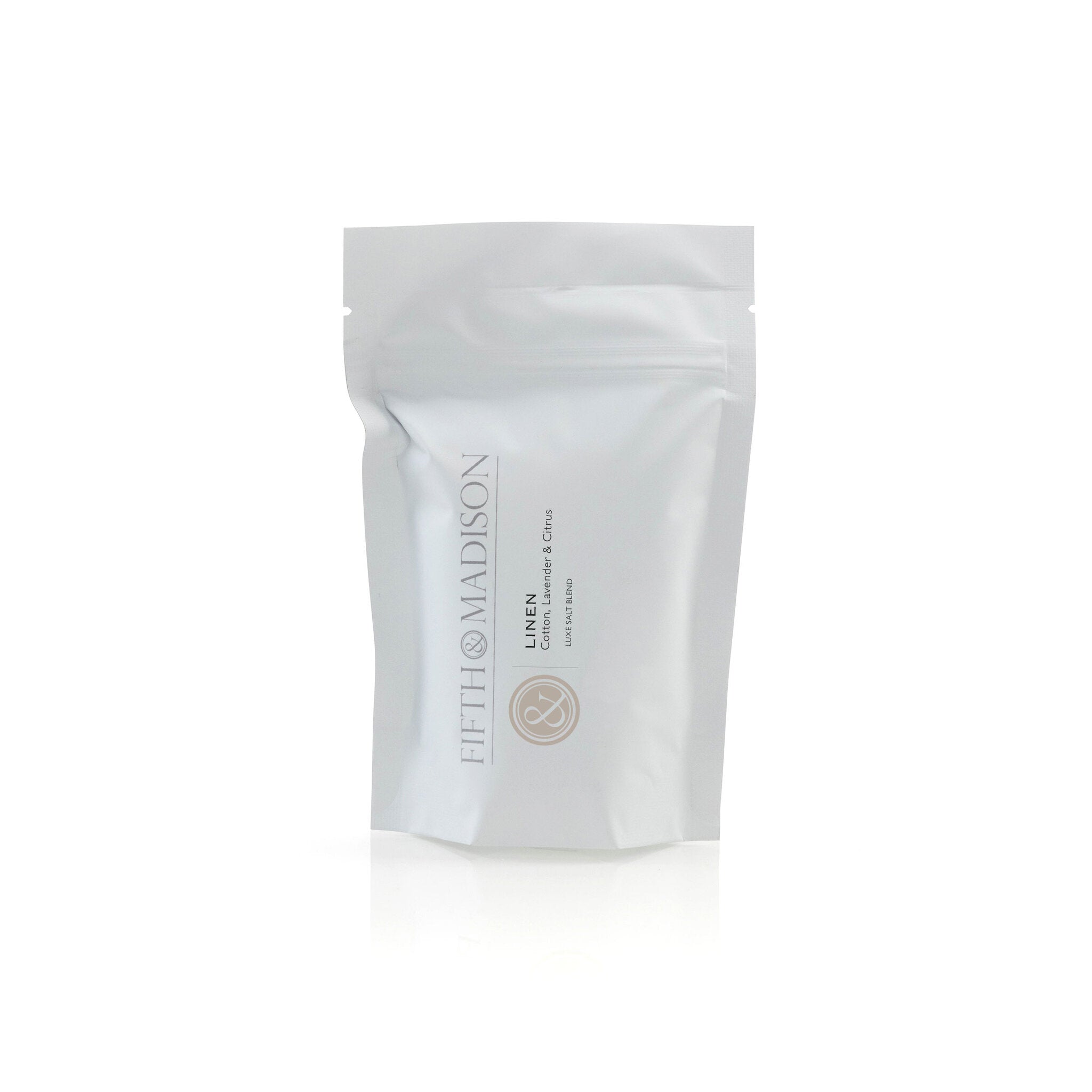 Linen Single Use Bath Salt Pack