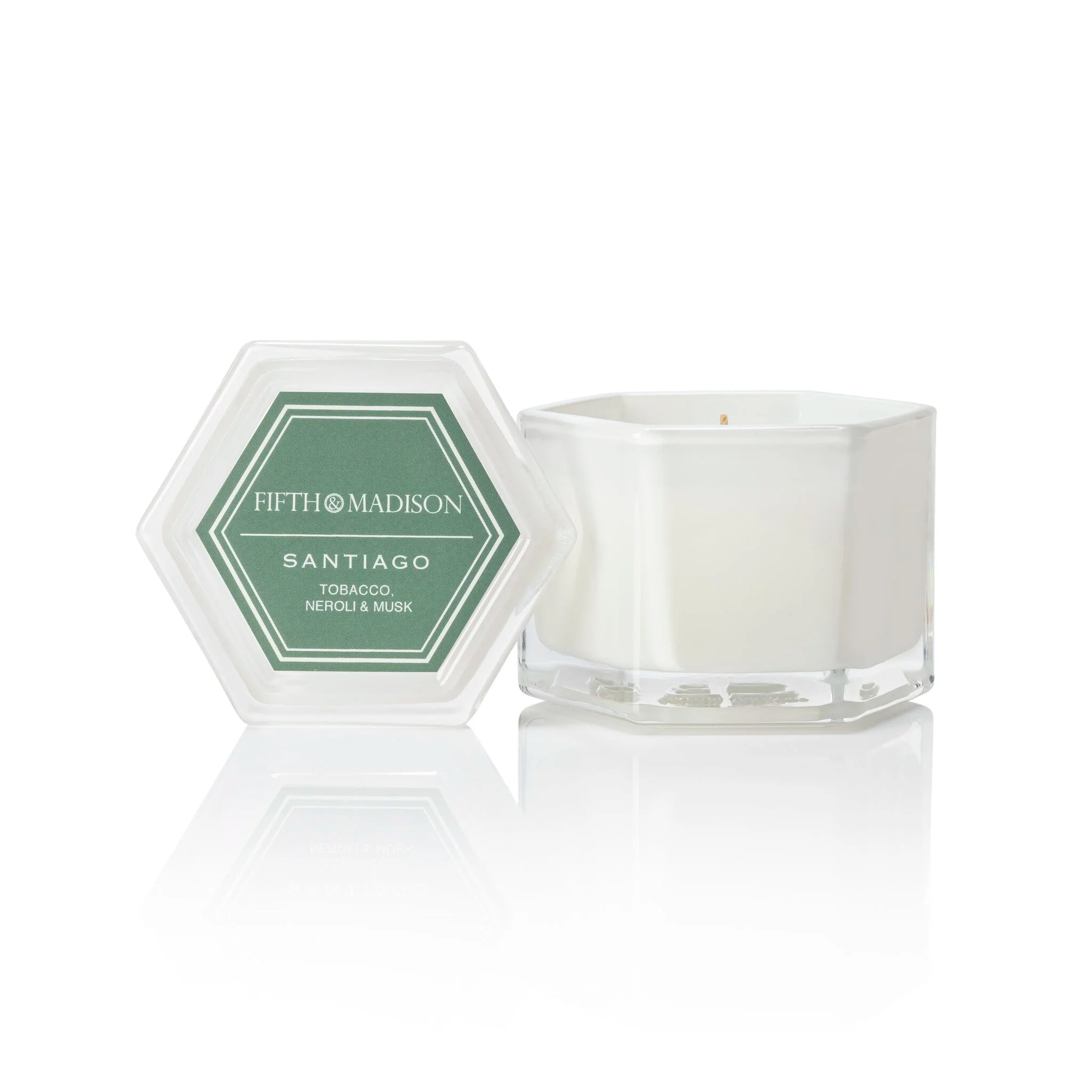 Santiago Murray Hill Hexagon Candle