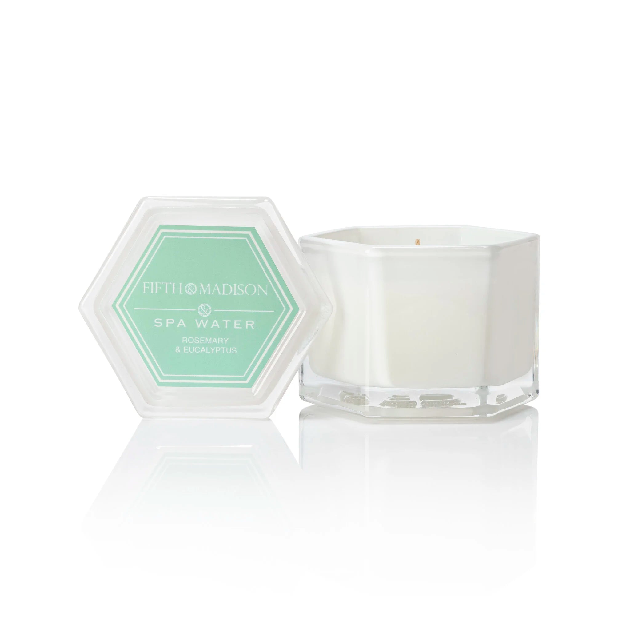 Spa Water Murray Hill Hexagon Candle