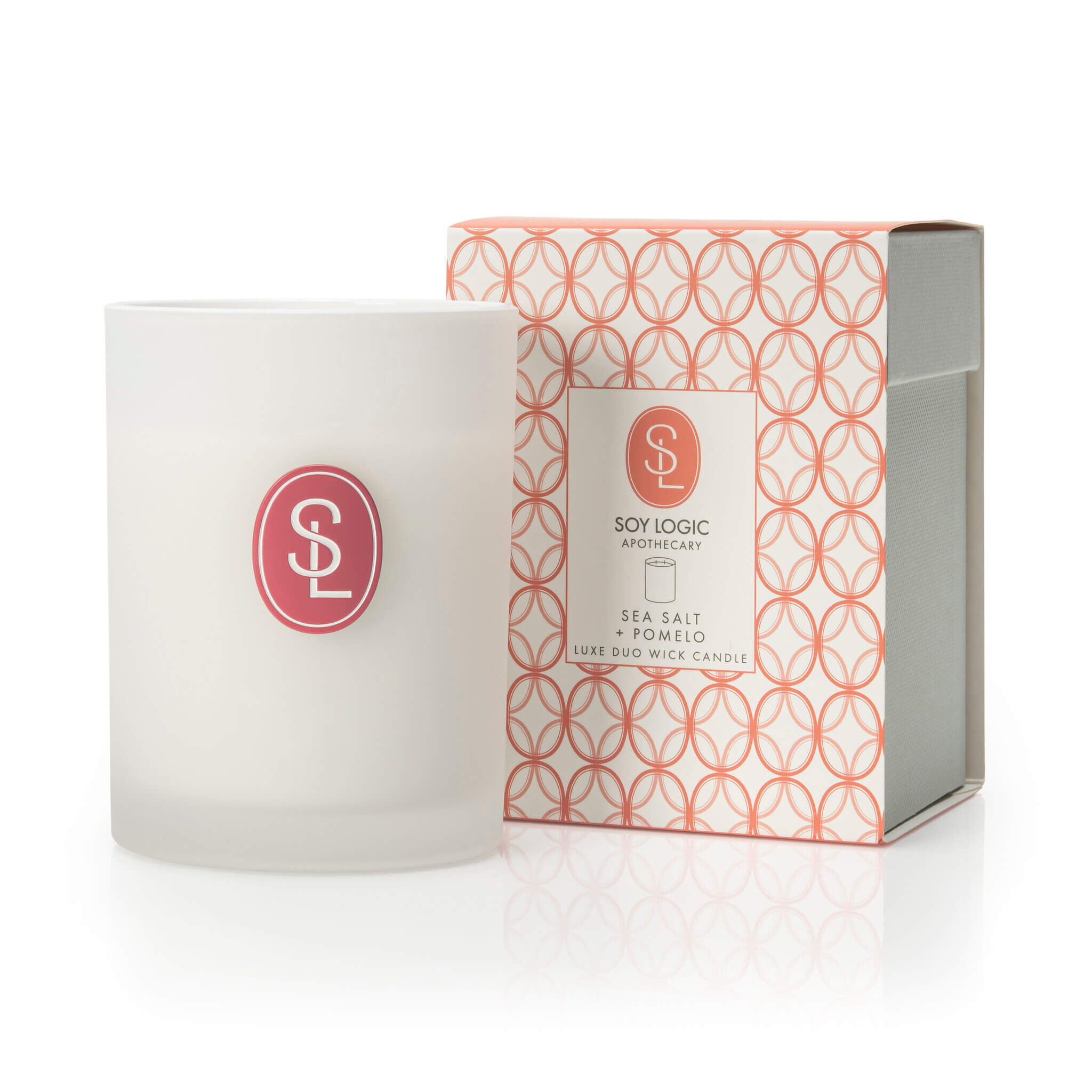 Sea Salt & Pomelo Duo Wick Candle