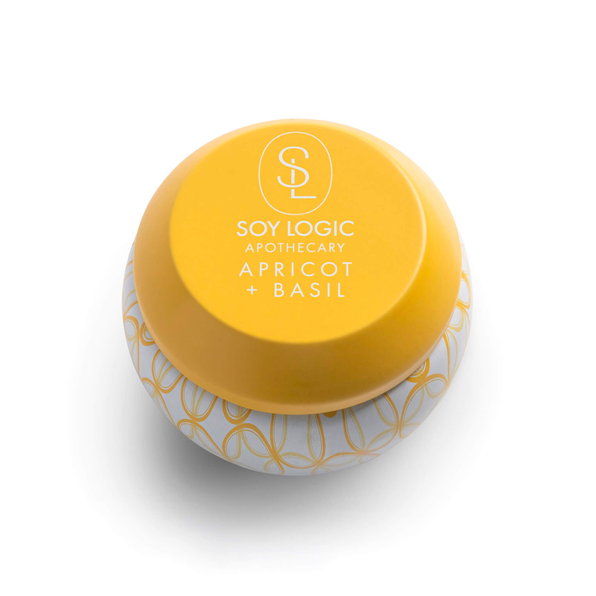 Apricot & Basil Golf Ball Tin Candle