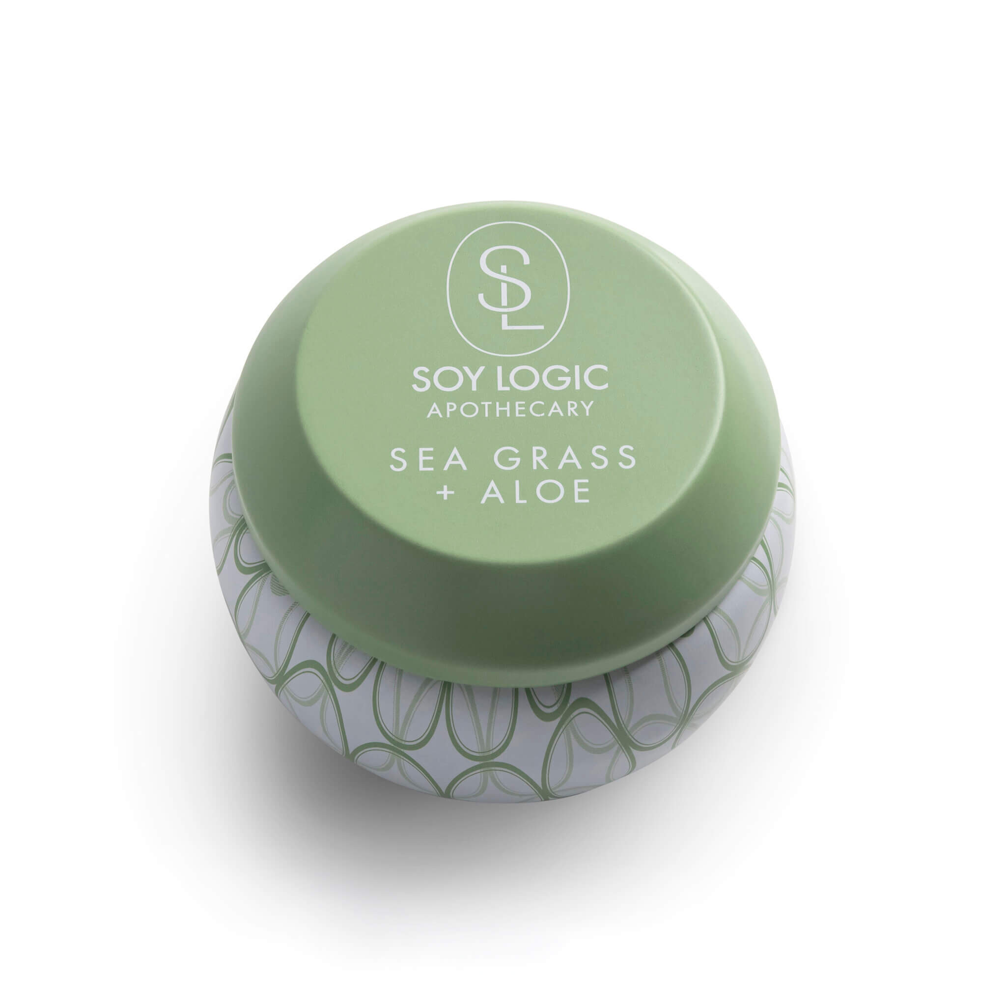 Sea Grass Aloe Golf Ball Tin Candle