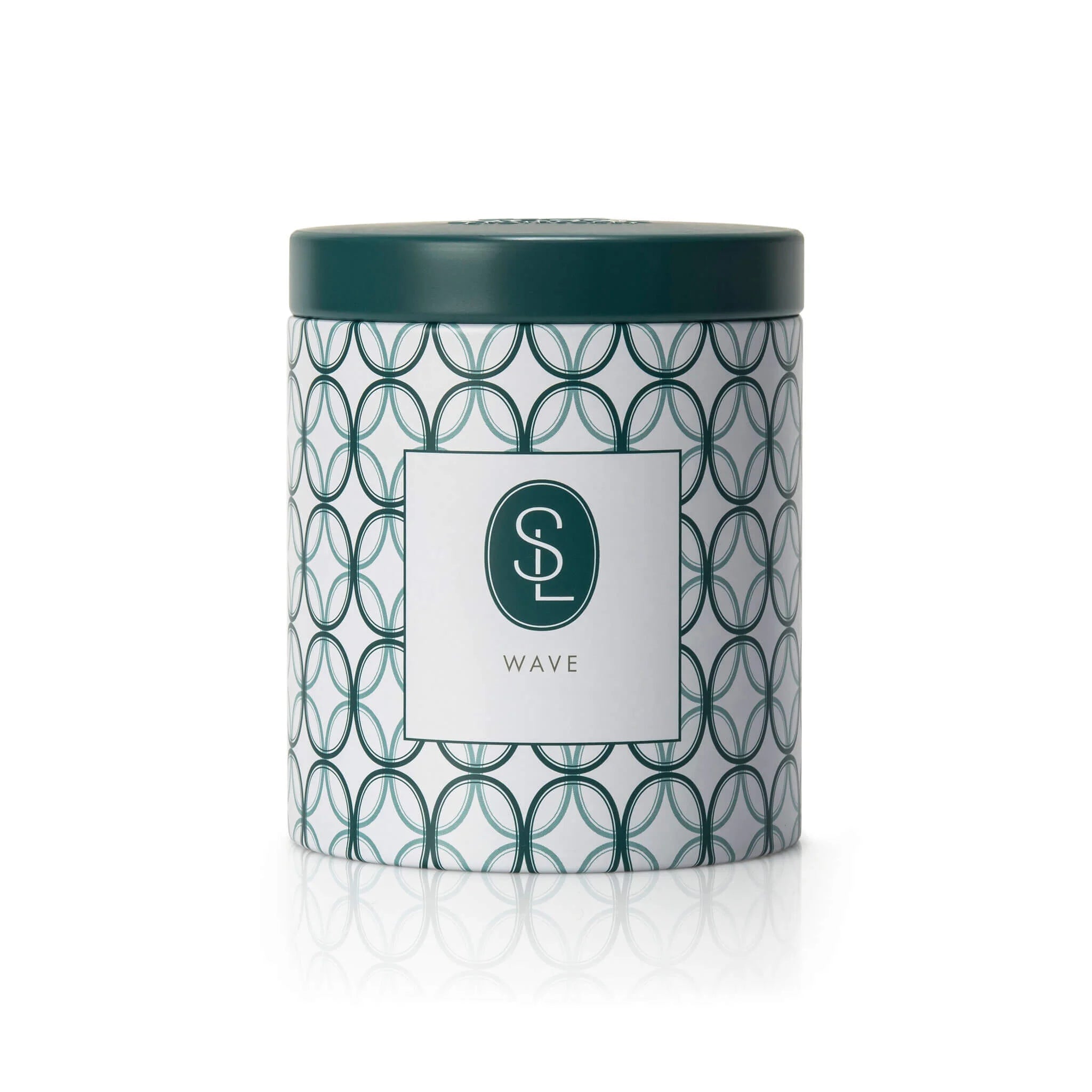 Wave Minimalist Soy Tin Candle