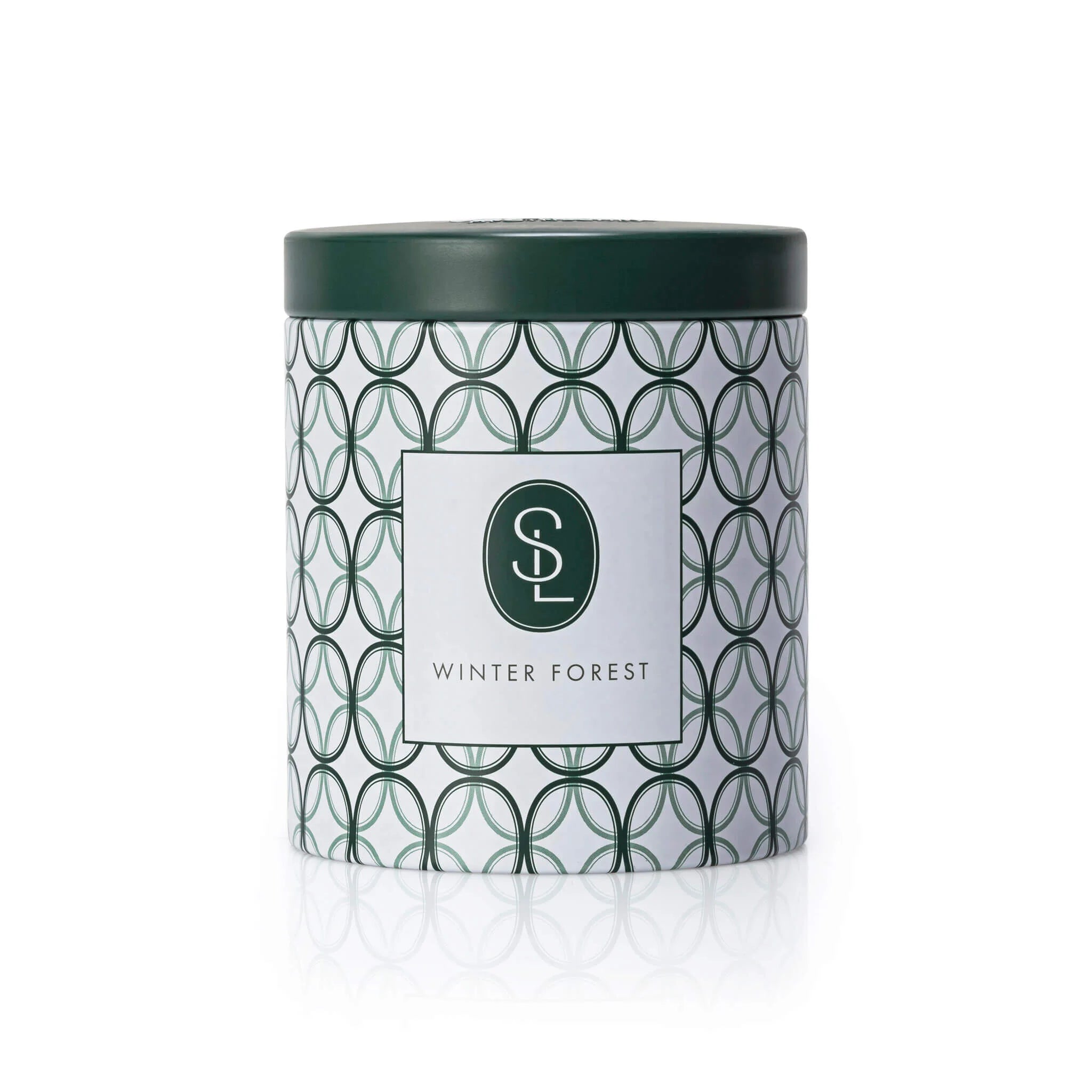 Winter Forest Minimalist Soy Tin Candle