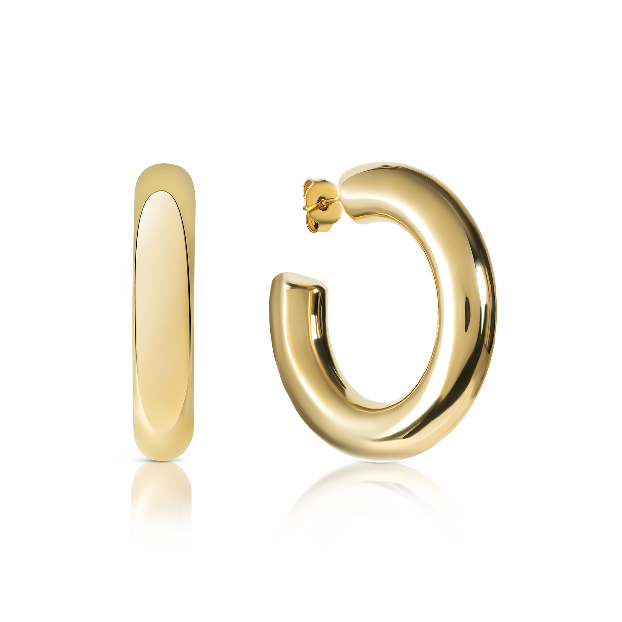 Alexis Hoop Earrings Gold Filled E397