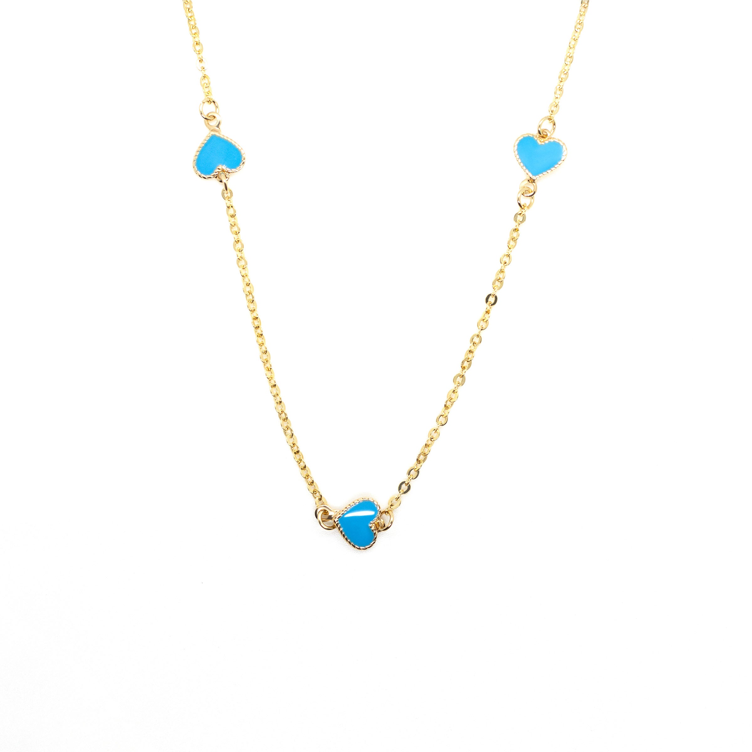 Camilla Petite Floating Heart Necklace N317