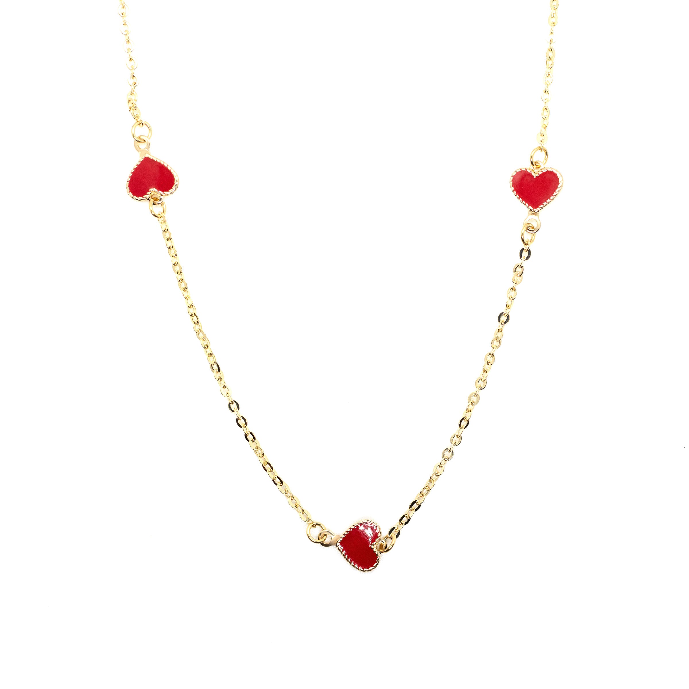 Camilla Petite Floating Heart Necklace N317