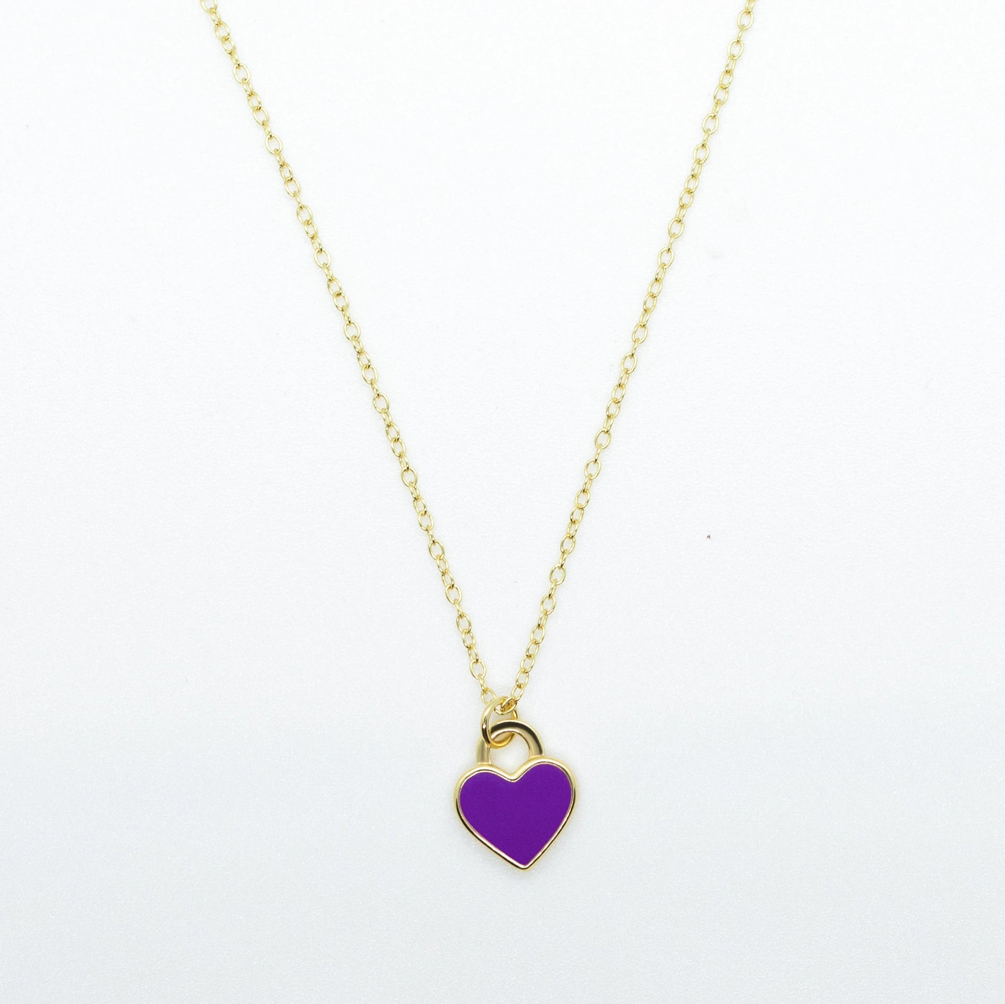 N373  Camilla Heart Necklace