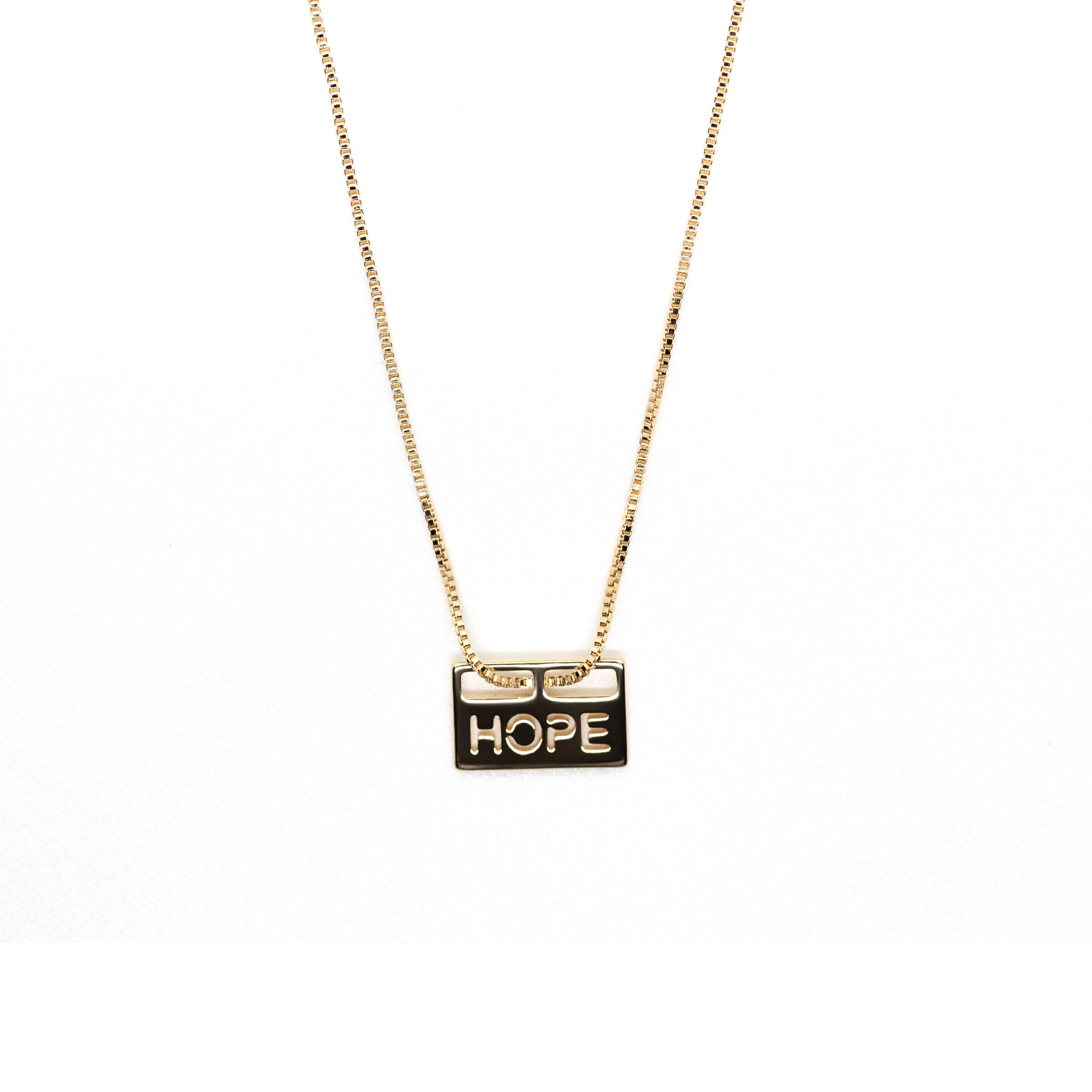 Cassette Pendant Necklace N383