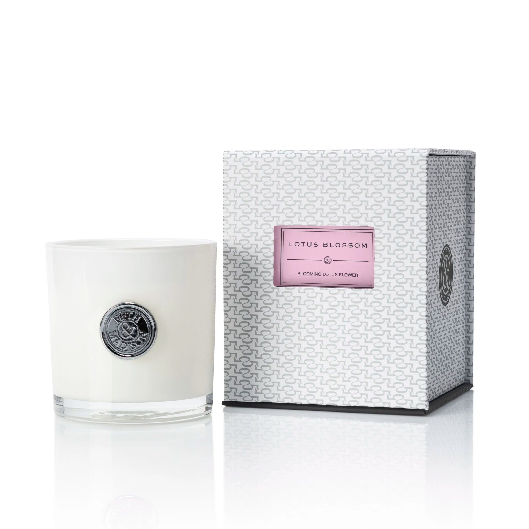 Lotus Blossom Greenwich Single Wick Candle