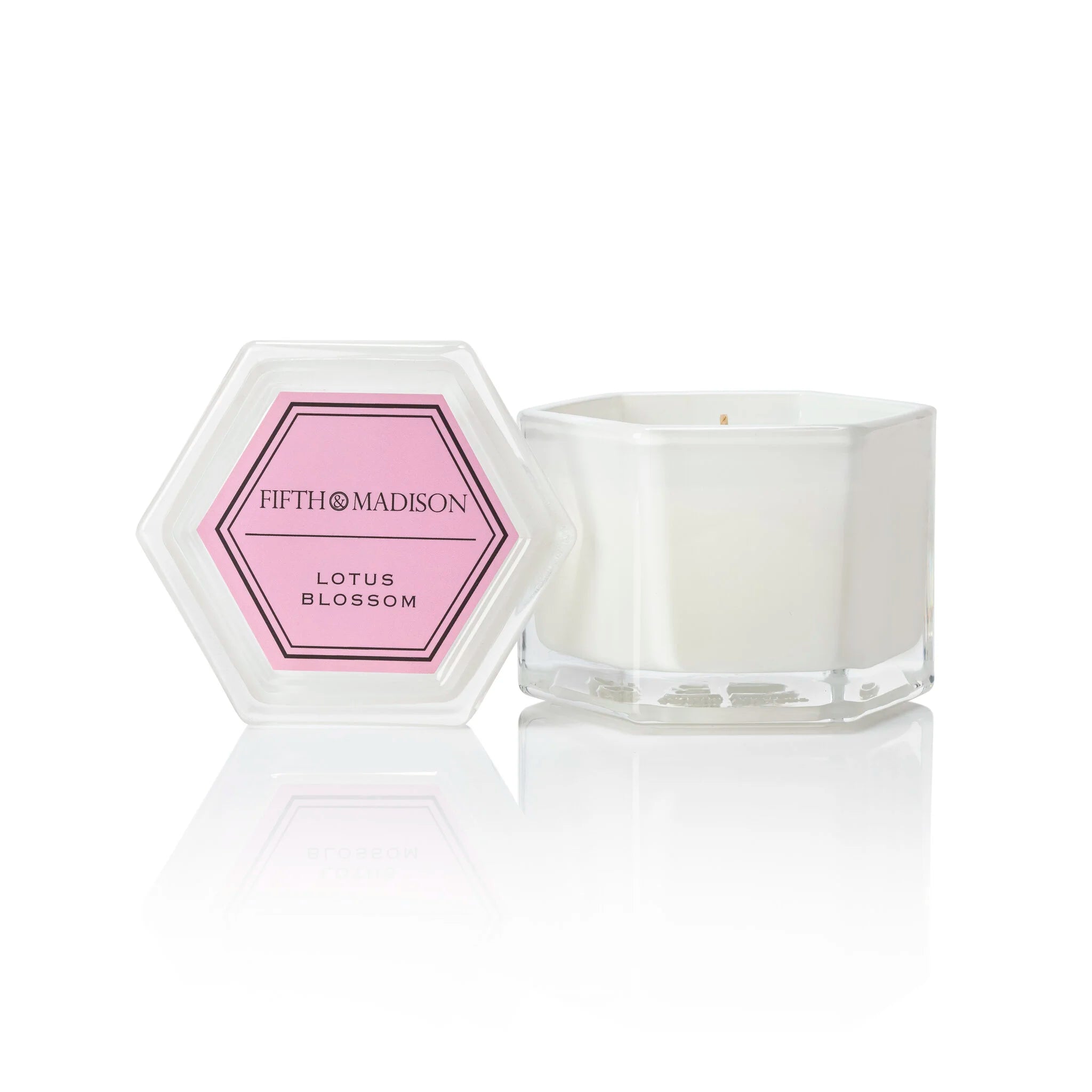 Lotus Blossom Murray Hill Hexagon Candle
