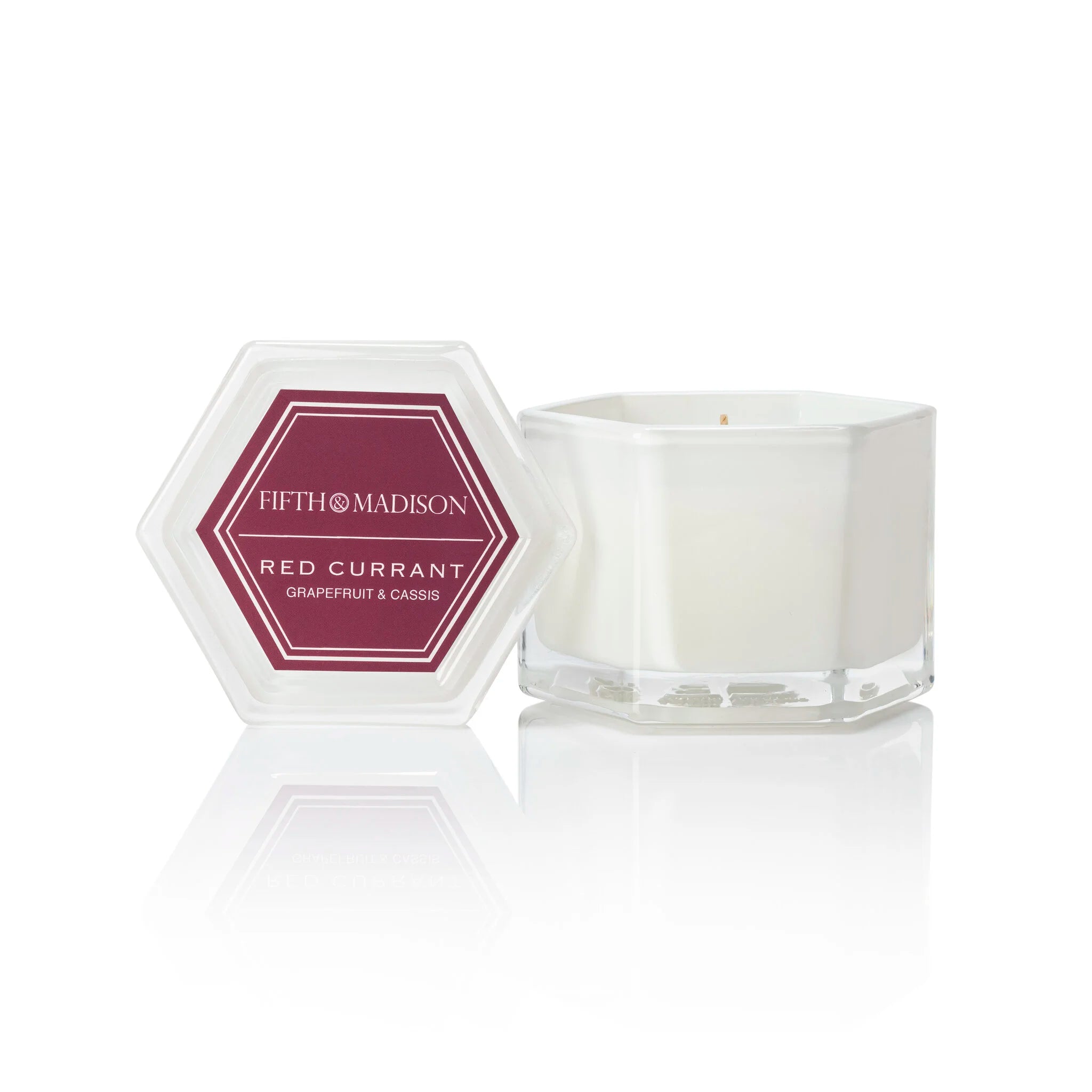 Red Currant Murray Hill Hexagon Candle