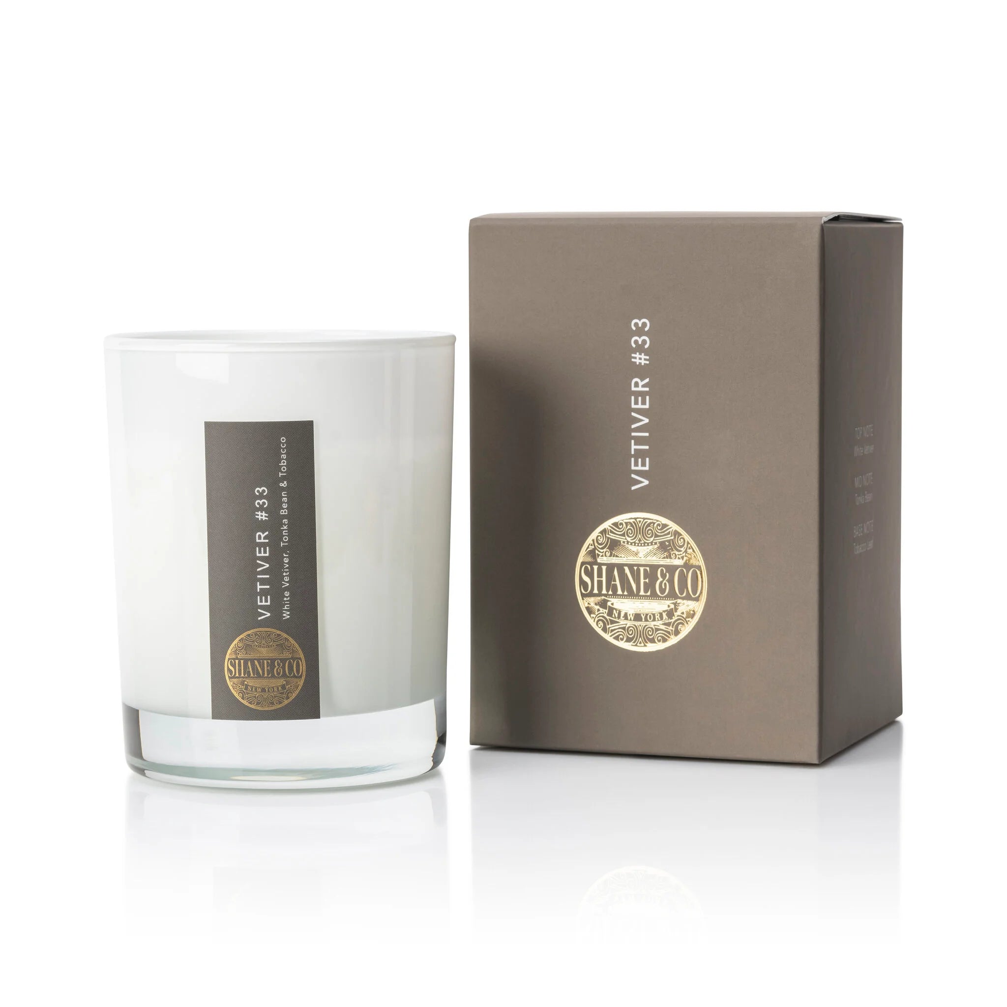 tobacco vetiver candle Paddywax Apothecary 8 oz Luxurious notes of white rose give way to perfumes of rich cardamom Vetiver + Cardamom - Apothecary using the radiant