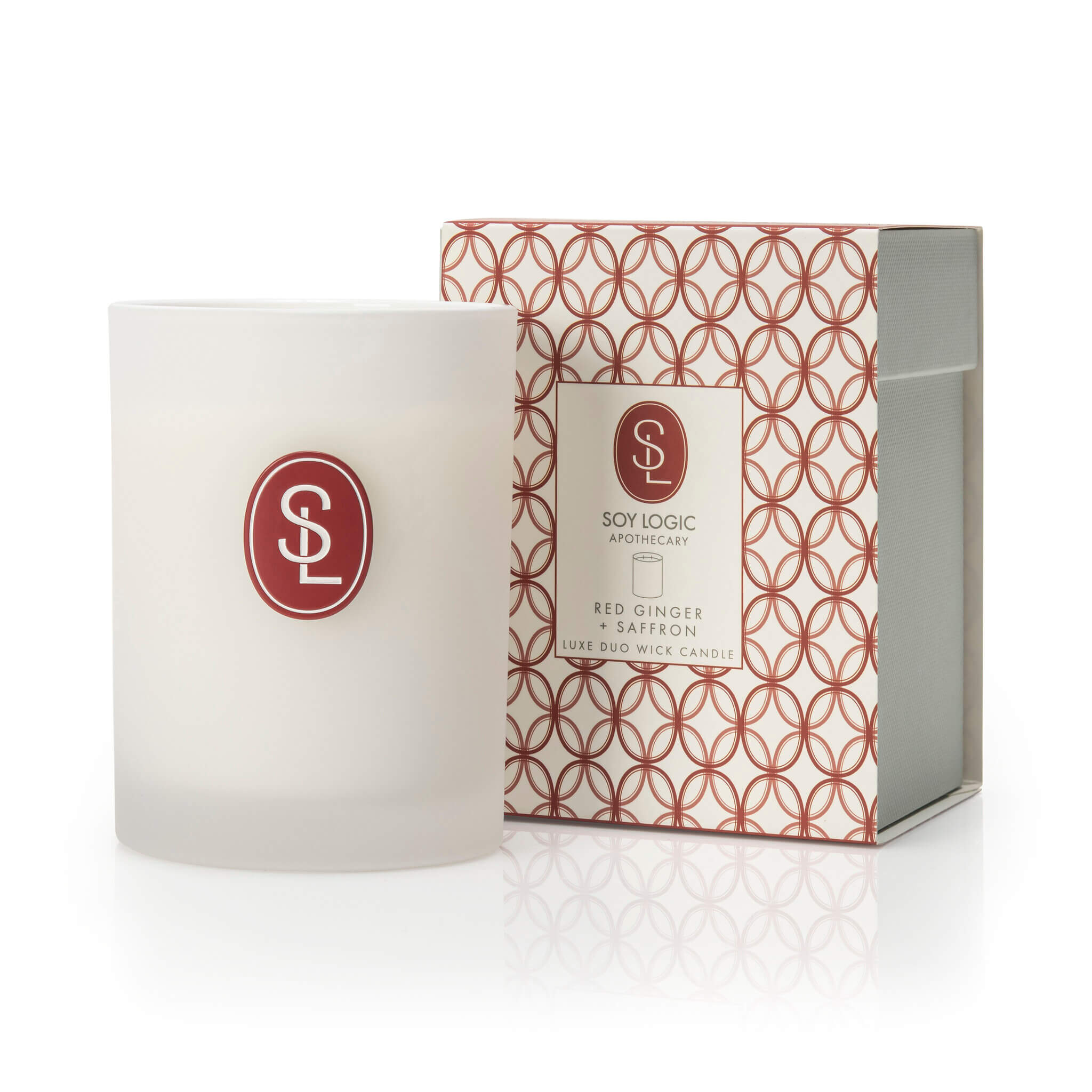 Red Ginger & Saffron Classic Duo Wick Candle