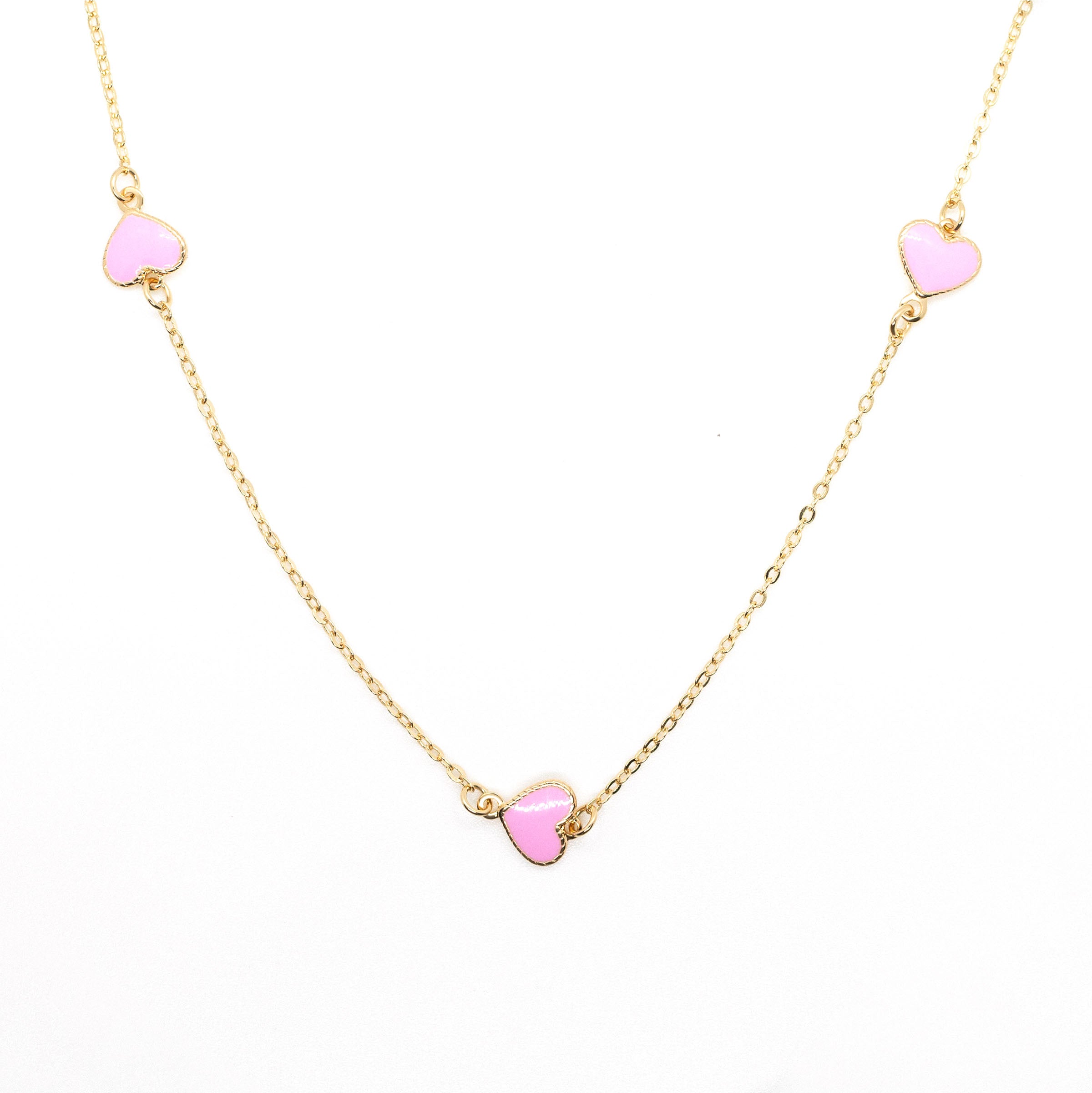 Camilla Petite Floating Heart Necklace N317