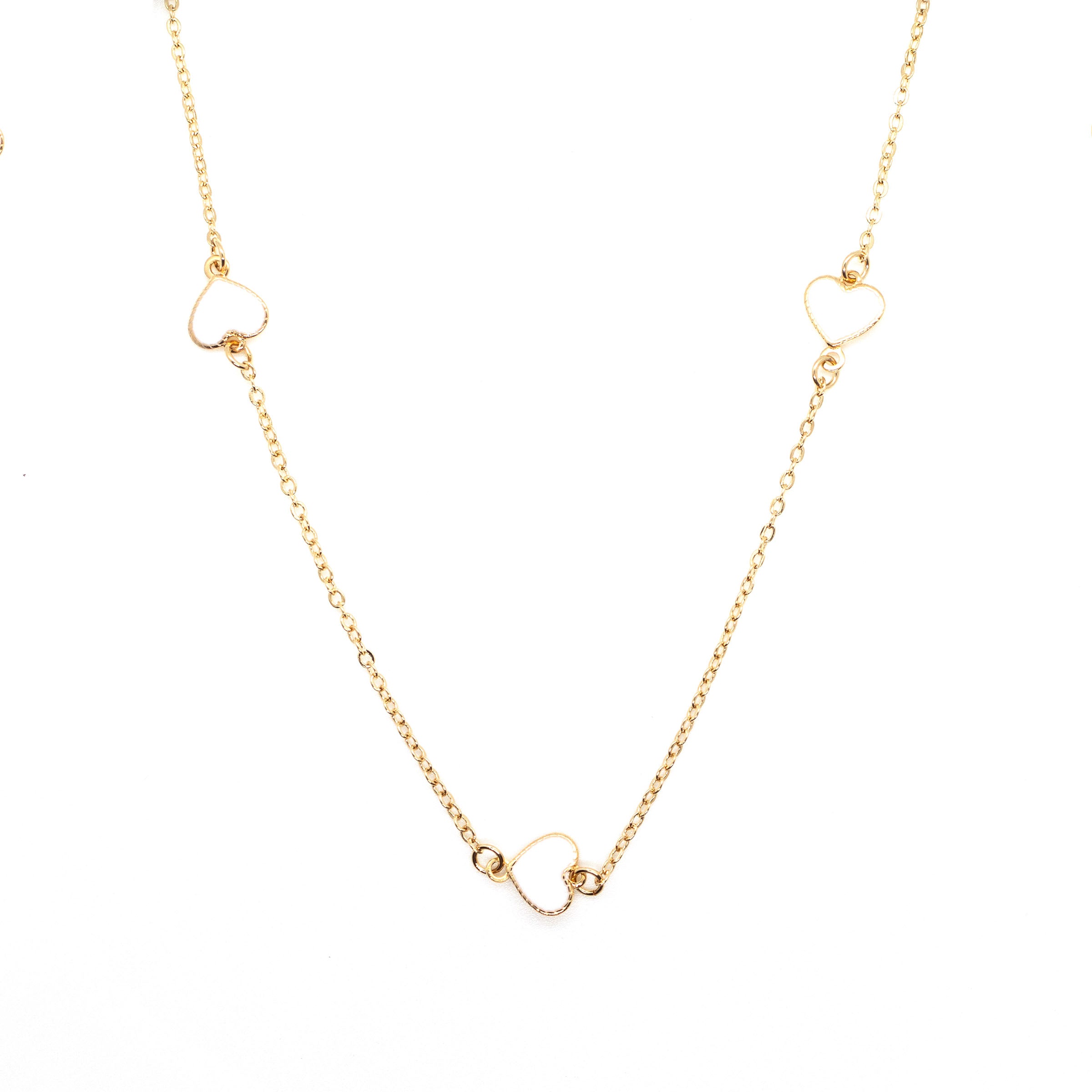 Camilla Petite Floating Heart Necklace N317