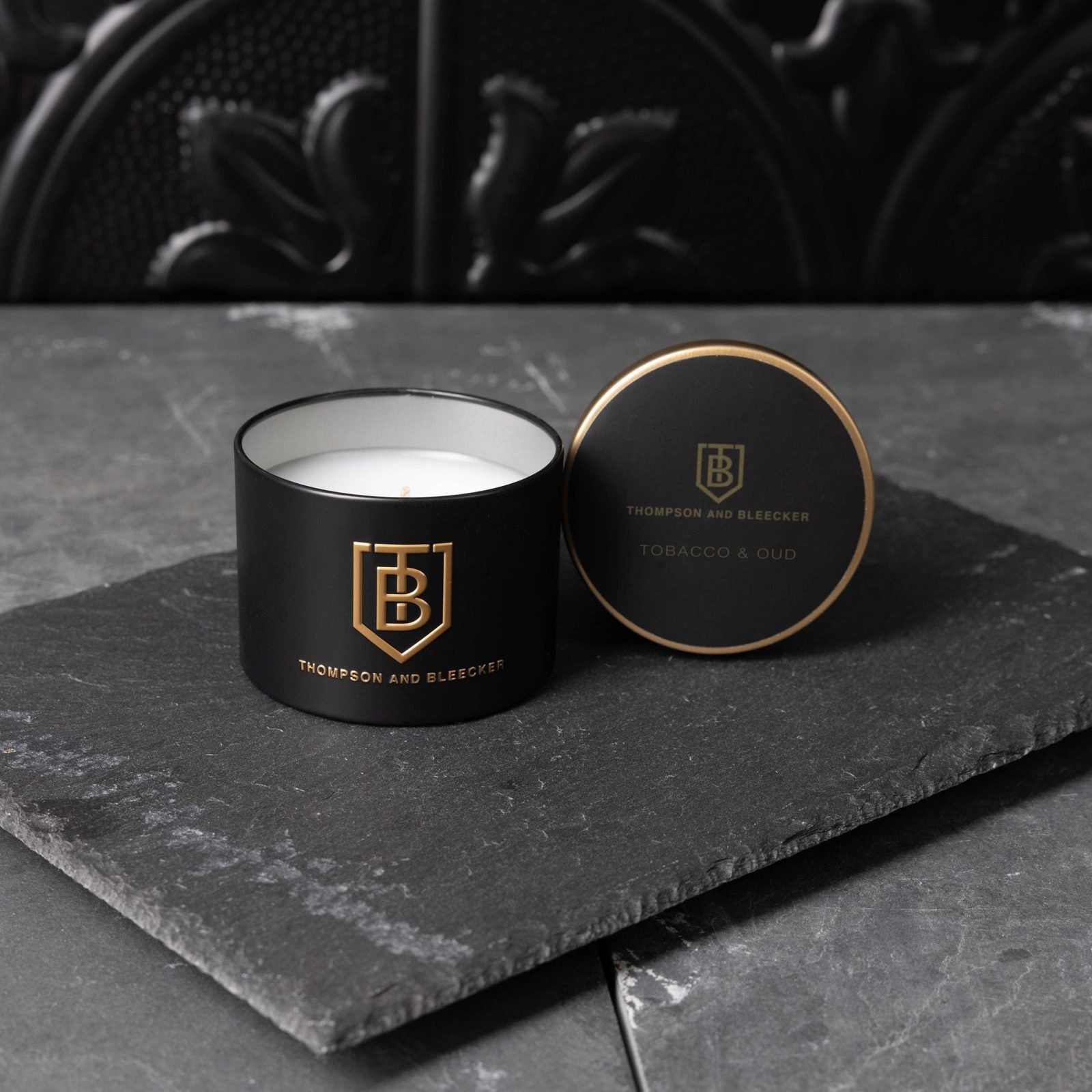 Tobacco & Oud Vintage Travel Tin Candle