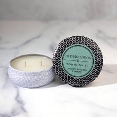 Tonic #11 Chelsea Two Wick Travel Tin Candle